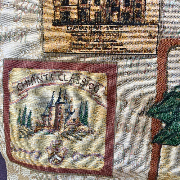 Vineyard Wine Theme wall Tapestry Made in USA New - Picture 6 of 8